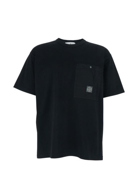 26SS 스톤 아일랜드 반팔 티셔츠 L1S152100004S0115 Black