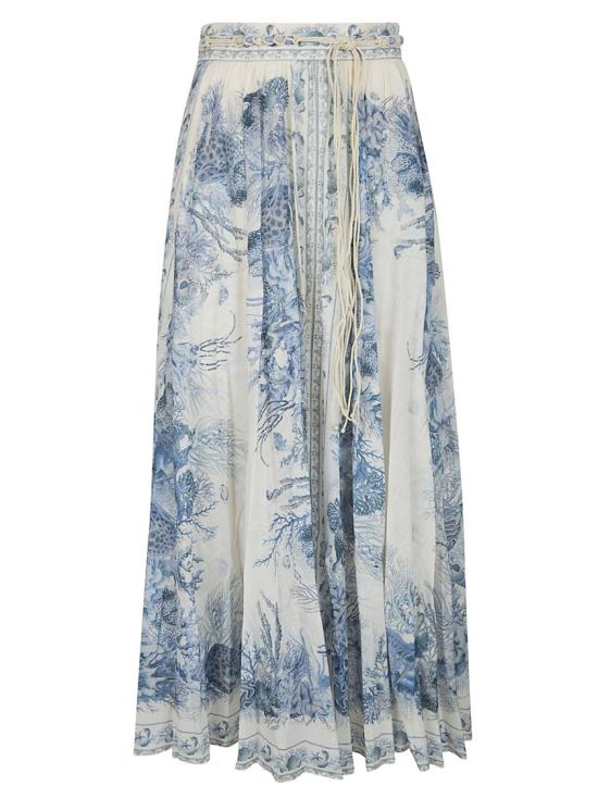 26SS 짐머만 롱 스커트 5851SRS262 White