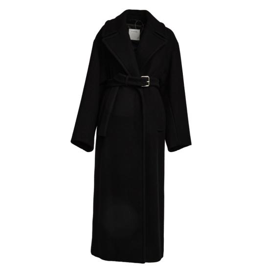 25FW 스포트막스 ZEBRA 체브라 오버사이즈 코트 2522016022600 Black