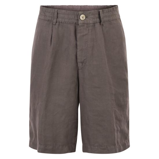 26SS 브루넬로 쿠치넬리 숏팬츠 M243DU0065 HAZELNUT