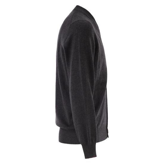 25FW 브루넬로 쿠치넬리 가디건 M22203806 ANTHRACITE - BRUNELLO CUCINELLI