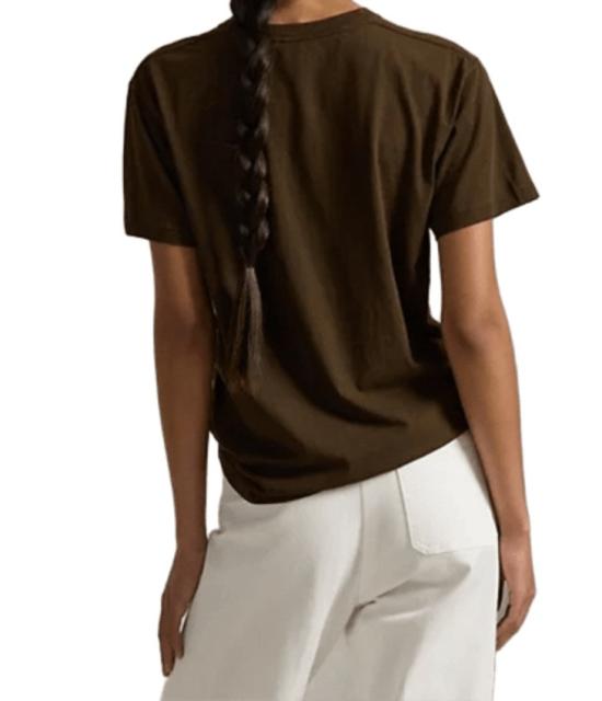 26SS 폴로 랄프로렌 반팔 티셔츠 211A96599 Brown - POLO RALPH LAUREN