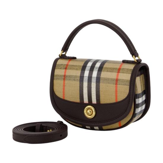 26FW 버버리 미니 하이랜드 백 8112240 B9368 beige - BURBERRY