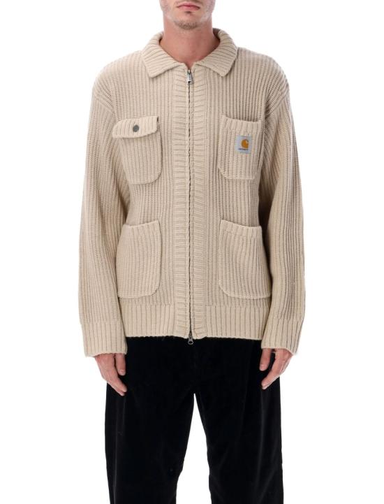 25FW 칼하트 WIP 초어 니트 자켓 I035399 Neutrals