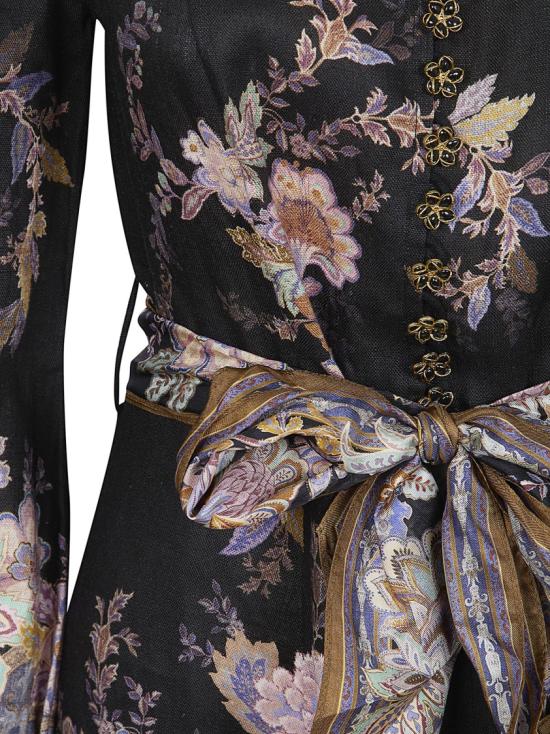 26SS 짐머만 미디 원피스 9143DS261 Black - ZIMMERMANN