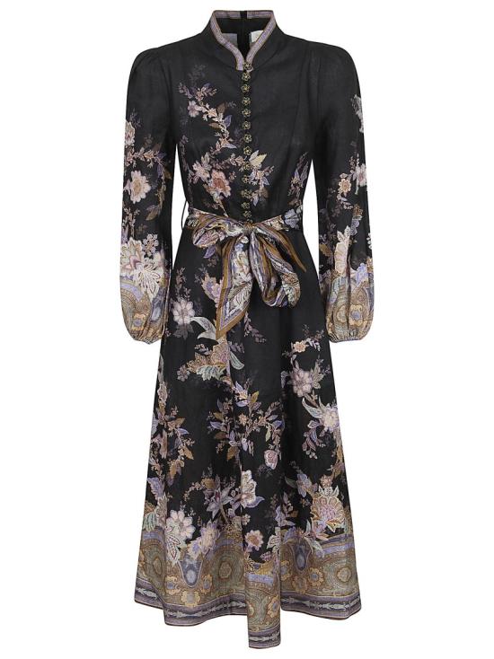 26SS 짐머만 미디 원피스 9143DS261 Black