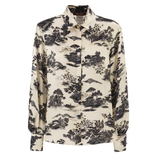 26SS 막스마라 스튜디오 블라우스/셔츠 2616111014600 BLACK