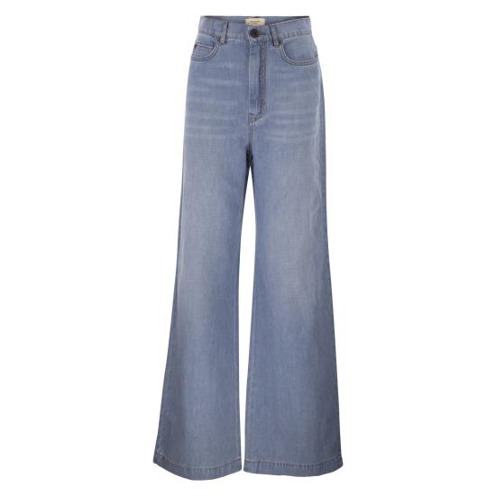 26SS 위켄드막스마라 데님 팬츠 2615181012600 MEDIUM DENIM
