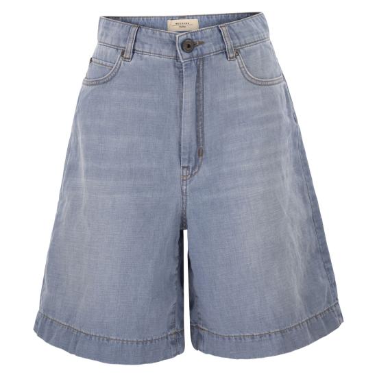 26SS 위켄드막스마라 숏팬츠 2615141032600 MEDIUM DENIM