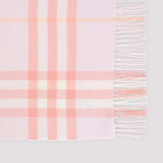 26SS 버버리 체크 캐시미어 스카프 8112635 Purple - BURBERRY