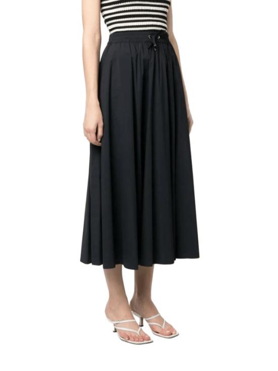 26SS 에르노 롱 스커트 GN000007D Black - HERNO