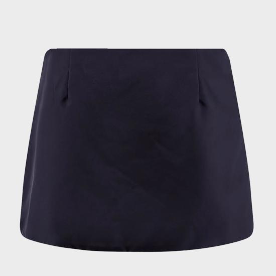  미우미우 숏 스커트 미니스커트 블루 - MIU MIU