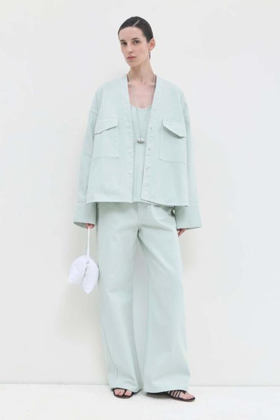  크리스티앙 뵈이넝스 셔츠 Christian Wijnants 타로사 셔츠 민트 미스트 - CHRISTIAN WIJNANTS