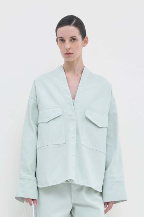  크리스티앙 뵈이넝스 셔츠 Christian Wijnants 타로사 셔츠 민트 미스트 - CHRISTIAN WIJNANTS
