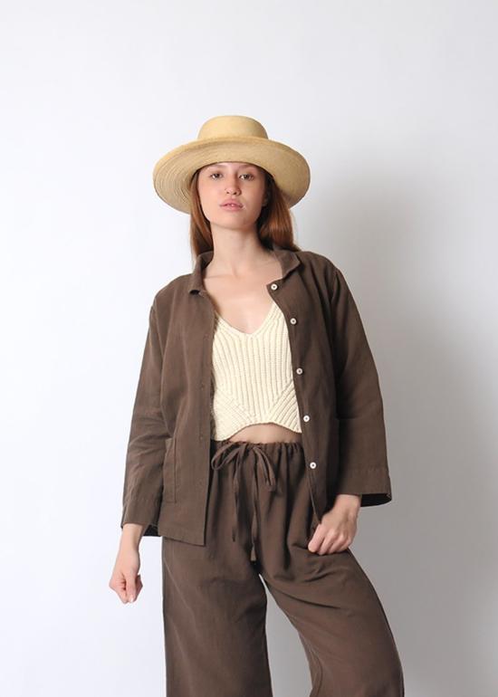  Conifer 블라우스 코니퍼 라운지  코코아 - CONIFER