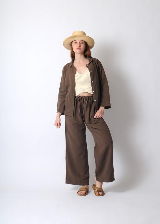  Conifer 블라우스 코니퍼 라운지  코코아