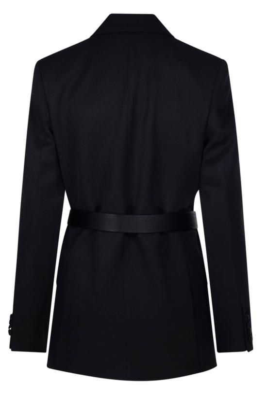  빅토리아 베컴 수트 자켓 벨티드 테일러드 재킷 블랙 - VICTORIA BECKHAM