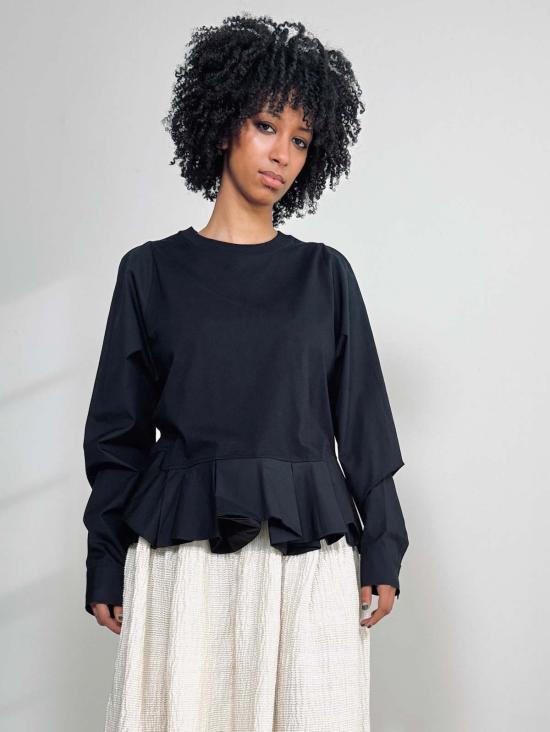  예세이트 블라우스 예사엣 데시타 탑 - YESAET