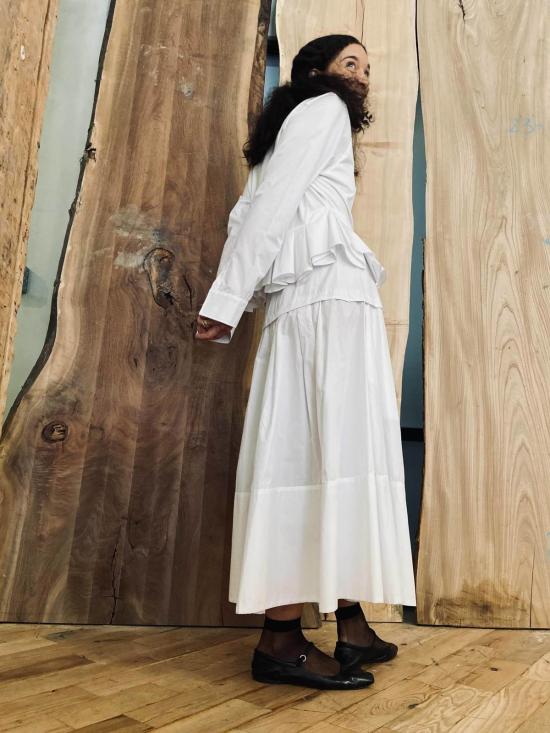  예세이트 블라우스 예사엣 데시타 탑 - YESAET