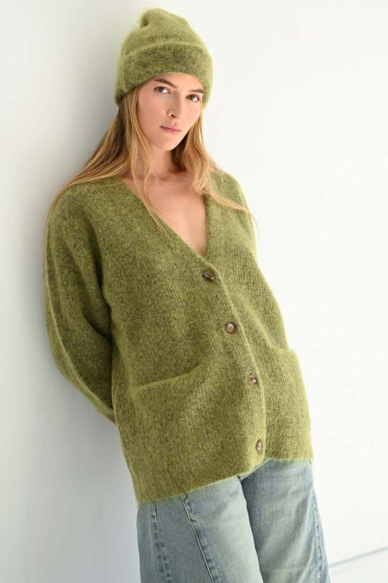  사야카 다비스 뉴욕 가디건 사야카 데이비스 뉴욕 모헤어  말차