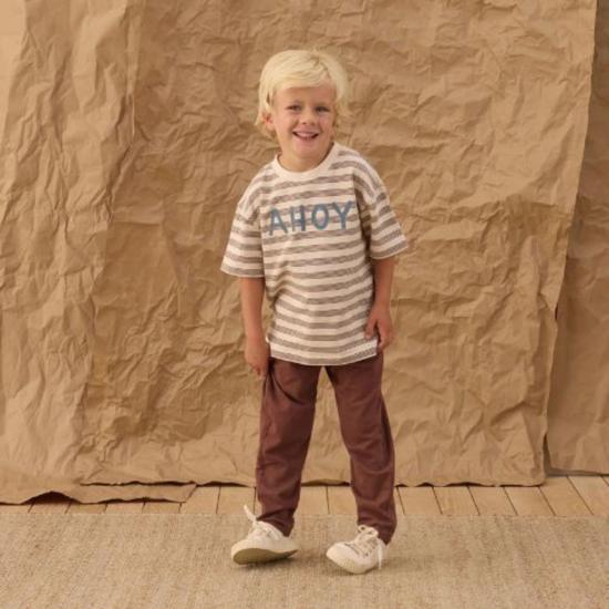  [키즈] Rylee + Cru 트레이닝/조거 팬츠 키즈 라일리 + 크루 크루  초콜릿