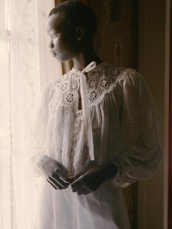  씨뉴욕 긴팔 티셔츠 Sea Ny Sofia 긴팔 상의 크림색 - SEA NY