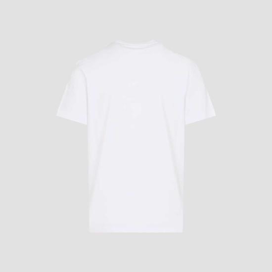  몽클레어 반팔 티셔츠 화이트 - MONCLER