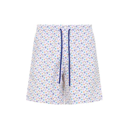  빌보콰 스윔팬츠 빌브레킨 무레아 마이크로 터틀 수영복 블랑 - VILEBREQUIN