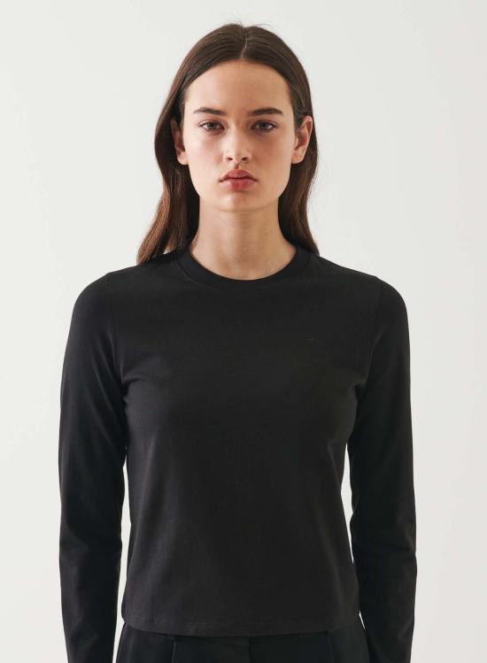  PYA IMPORTER LTD 긴팔 티셔츠 Pya Importer Ltd.의 아이코닉 피마 스트레치 긴팔 아기 티셔츠