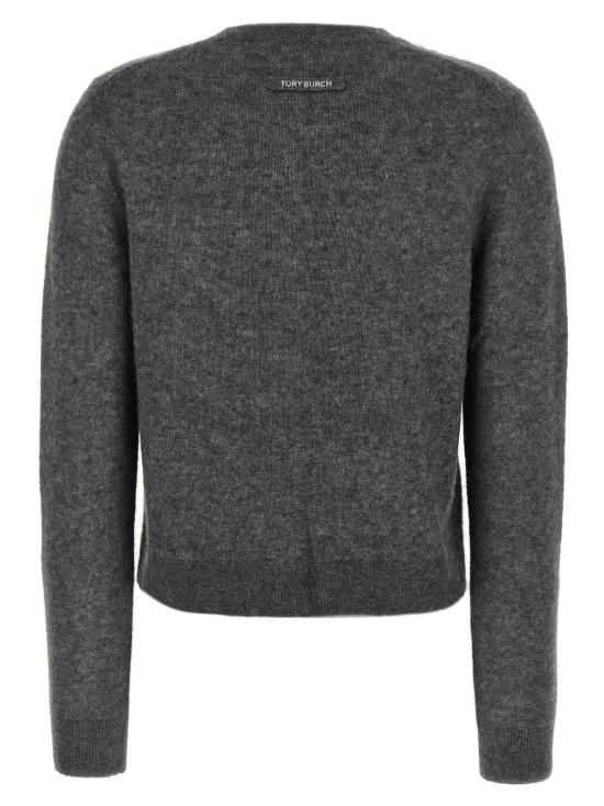  토리버치 가디건 자수  그레이 - TORY BURCH