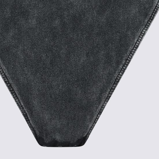  디젤 원피스 수영복 커버업 블랙 - DIESEL