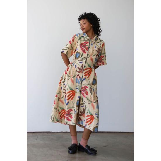  노블 롱 원피스 롱 유틸리티 드레스 - NOBLE