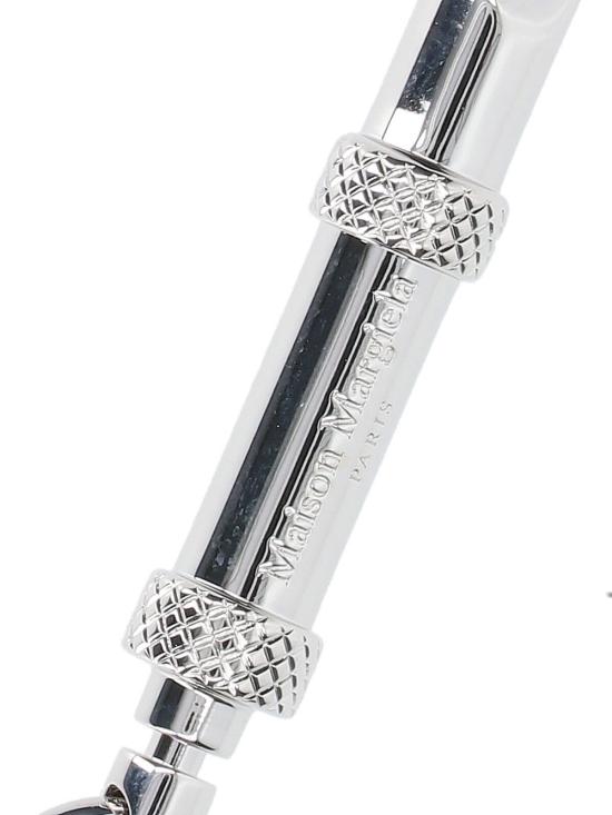  마르지엘라 키링 메종  강아지 호루라기 열쇠고리 참 실버 - MAISON MARGIELA