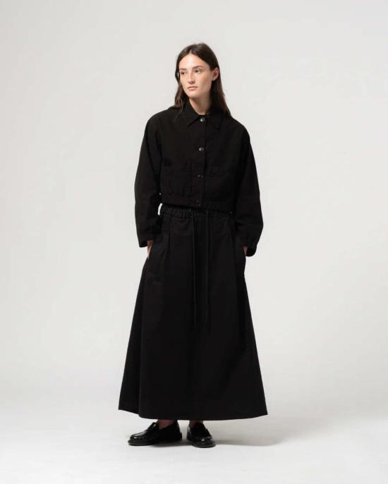  걸스오브더스트 셔츠 Girls Of Dust 장인 정신이 깃든 면 린넨 셔츠 블랙 - GIRLS OF DUST