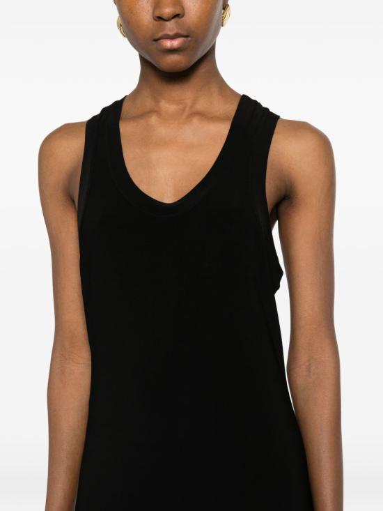 26SS 노마카말리 미디 원피스 KK4253PLT18001 BLACK Black - NORMA KAMALI