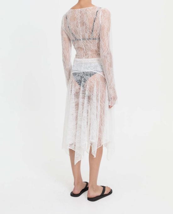  블랑카 블라우스 주니 탑 화이트 - BLANCA