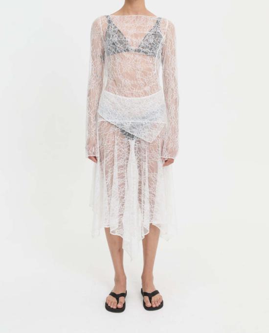  블랑카 블라우스 주니 탑 화이트 - BLANCA