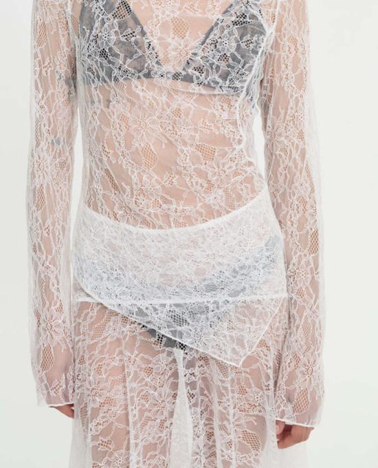  블랑카 블라우스 주니 탑 화이트 - BLANCA