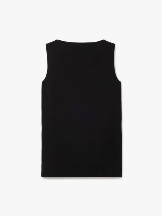  House of Dagmar 블라우스 하우스 오브 다그마 슬리브리스 크레이프 탑 - OTHER BRANDS