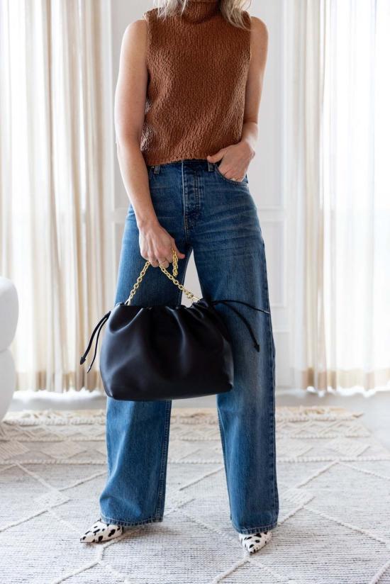  사블린 데님 팬츠 새미 릴랙스드 스트레이트 레그 진 - SABLYN