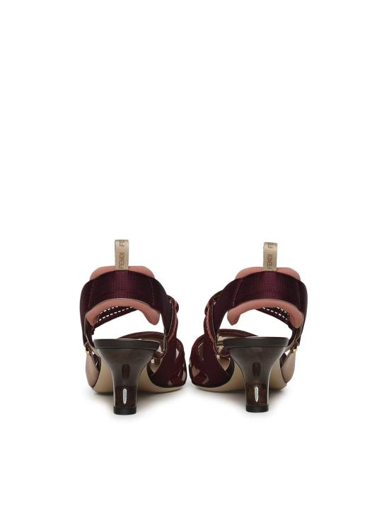  펜디 힐/펌프스 콜리브르 슬링백 레드 - FENDI