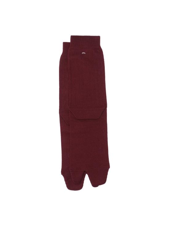  마르지엘라 양말 메종  타비  레드 - MAISON MARGIELA