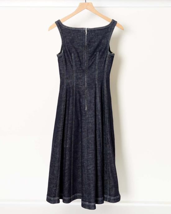  마르니 미디 원피스 데님 스페이스 드레스 - MARNI