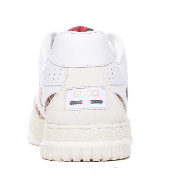  구찌 스니커즈 리 웹  화이트 - GUCCI