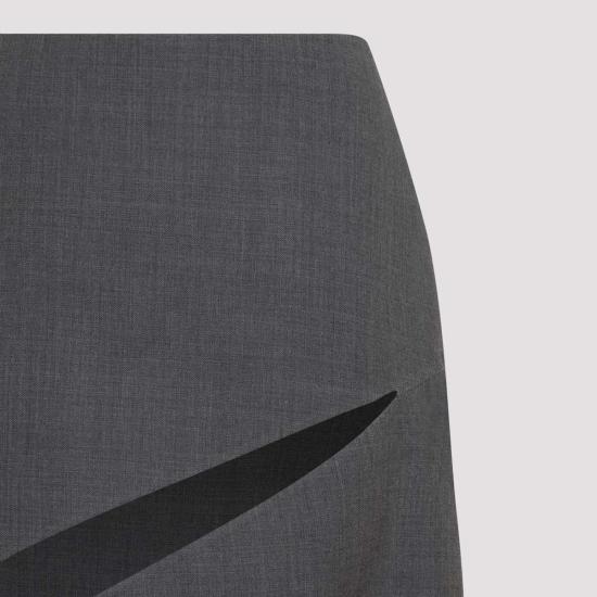  질샌더 롱 스커트 질 샌더 미디 스커트 포그 - JIL SANDER