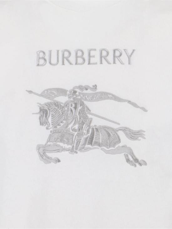  버버리 반팔 티셔츠 EKD 티셔츠 화이트 - BURBERRY