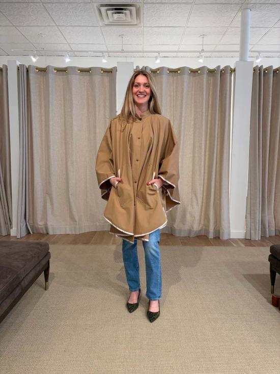  포르테포르테 케이프 포르테 포르테 방수 트윌 케이프 - FORTE FORTE