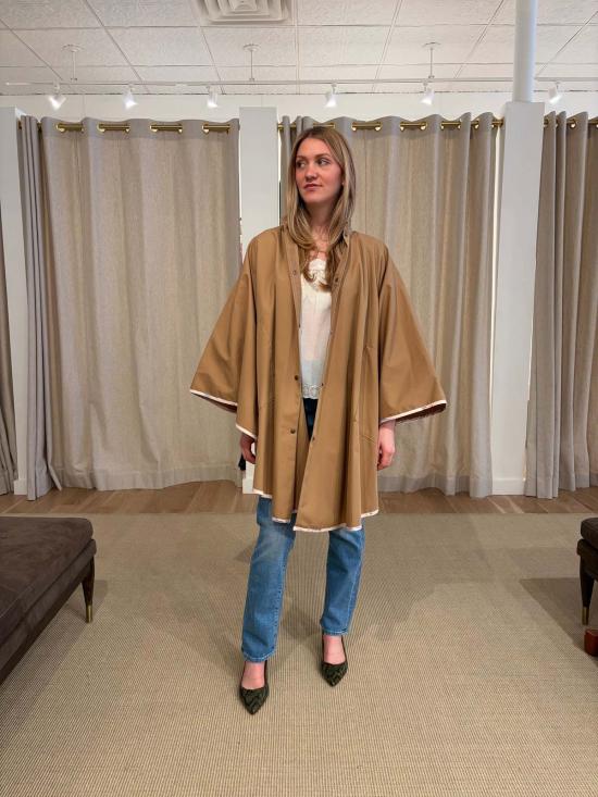  포르테포르테 케이프 포르테 포르테 방수 트윌 케이프 - FORTE FORTE