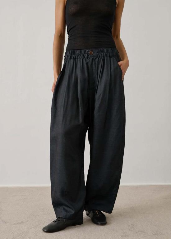  쉐르 스트레이트 팬츠 소르 버논 트라우저스 누아르 - SOEUR