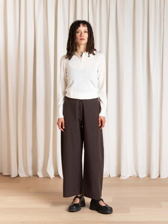  알리 골든 스웨터 핏 폴로 풀오버 - ALI GOLDEN